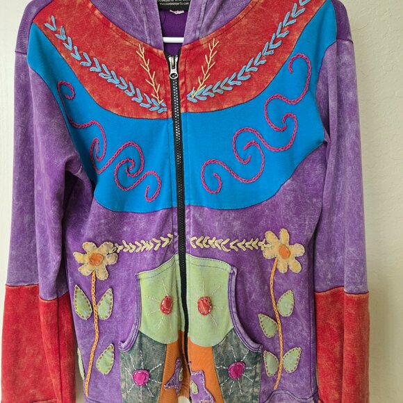 Funky BoHo Hoodie - Picture 9 of 11